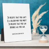 Plaque Photo Confiance (Côté)