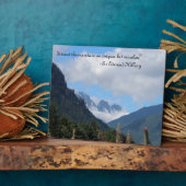 Plaque Photo Conquérir la montagne (Côté)