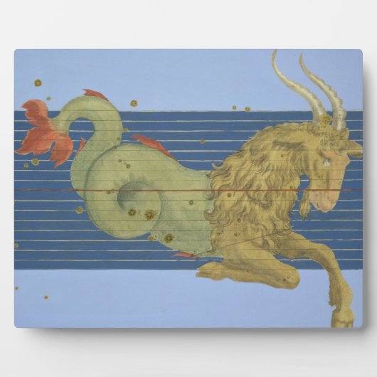 Plaque Photo Constellation de Capricorne, de 'Uranometria' par (Devant)