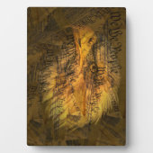 Plaque Photo Constitution American Bald Eagle (Devant)