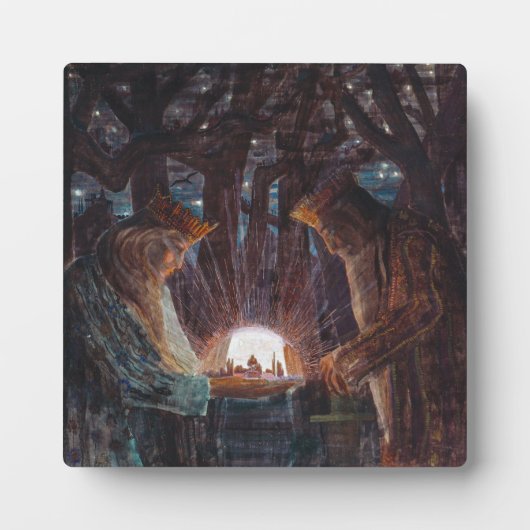 Plaque Photo Conte de fées des rois | Mikalojus Ciurlionis | (Devant)