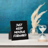 Plaque Photo Continuez À Avancer, Gym, Hustle, Succès (Insitu)