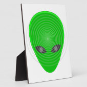Plaque Photo Contrôle mental de la tête de l'Alien (Côté)