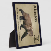 Plaque Photo Cook bear (Côté)