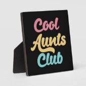 Plaque Photo Cool Aunts Club II (Recto)