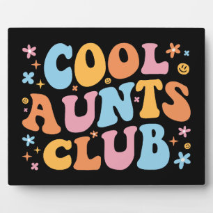 Plaque Photo Cool Aunts Club III