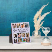 Plaque Photo Cool Best Friends Purple Photo Collage (Insitu)
