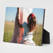 Plaque Photo Cool moderne Meilleure maman jamais photo (Côté)