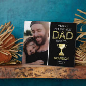 Plaque photo cool pour la fête des pères (Côté)