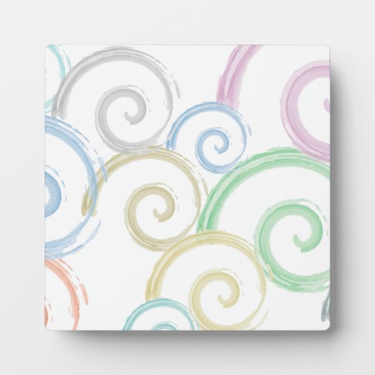 Plaque Photo Cool, tendance, moderne onduleur brosses (Devant)