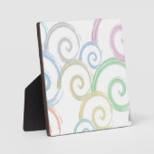 Plaque Photo Cool, tendance, moderne onduleur brosses (Recto)