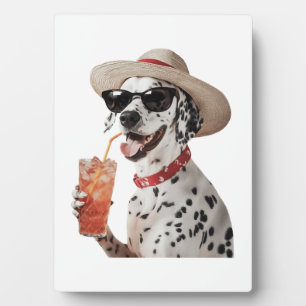 Plaque Photo Copie de dalmate