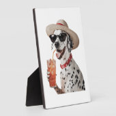 Plaque Photo Copie de dalmate (Côté)