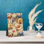 Plaque Photo Coques de mer sur la plage (Côté)