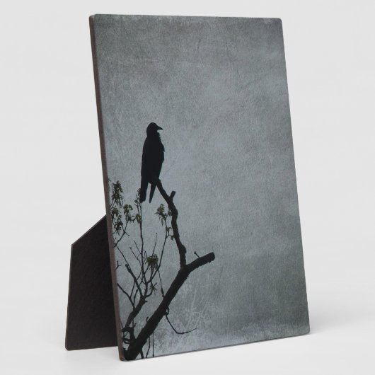 Plaque Photo Corbeau (Côté)