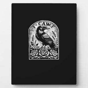 Plaque Photo Corbeau F CAW F