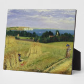 Plaque Photo Corn Field dans l'île de Wight (Côté)