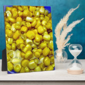 Plaque Photo Corne jaune (Côté)