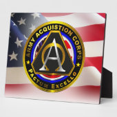 Plaque Photo Corps d'acquisition (Côté)