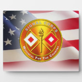 Plaque Photo Corps des signaux (Devant)