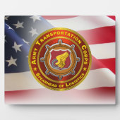 Plaque Photo Corps des transports de l'Armée Vétéran de l'Armée (Devant)