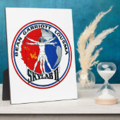 Plaque Photo Correctif de mission Skylab 2 (Côté)