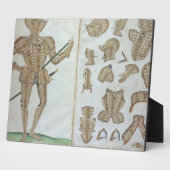 Plaque Photo Costume d'Armor pour Sir Henry Lee, de 'An Elizabe (Côté)