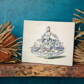Plaque Photo Costume d'opéra, de la collection Menus Plaisirs, (Côté)