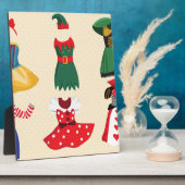 Plaque Photo costumes d'halloween (Côté)