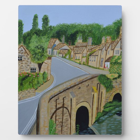 Plaque Photo Cotswolds (Devant)