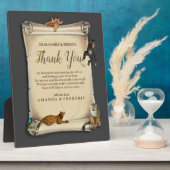 Plaque Photo Coucher de soleil africain Safari (Côté)