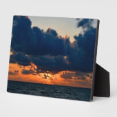 Plaque Photo Coucher de soleil de Captiva (Côté)