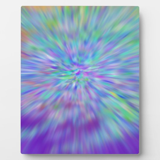 Plaque Photo Couleur abstraite (Devant)