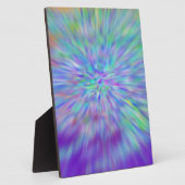 Plaque Photo Couleur abstraite (Côté)