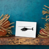 Plaque Photo Couleur de la Personnaliser de la silhouette volan (Côté)