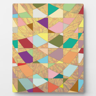 Plaque Photo Couleurs Abstraites éclatement du soleil