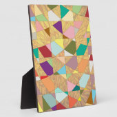 Plaque Photo Couleurs Abstraites éclatement du soleil (Côté)