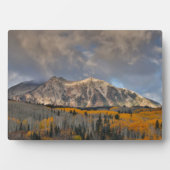 Plaque Photo Couleurs automnales d'Aspens, col Keebler (Devant)