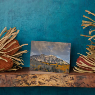 Plaque Photo Couleurs d'automne des peupliers trembles, Keebler