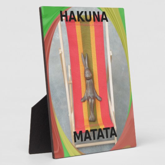 Plaque Photo Couleurs du lapin (Côté)