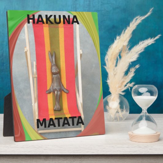 Plaque Photo Couleurs du lapin (Côté)