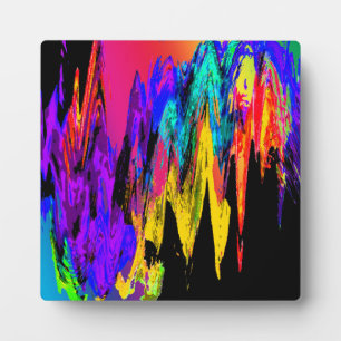 Plaque Photo Couleurs mixtes