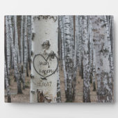 Plaque Photo Country Rustic Carved (Devant)