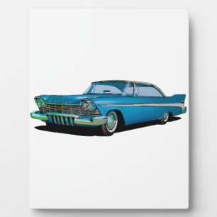 Plaque Photo Coupe sportive Plymouth Belvedere 1957