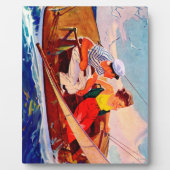 Plaque Photo Couple Sailing (Devant)