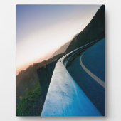 Plaque Photo Courbe sur la route (Devant)