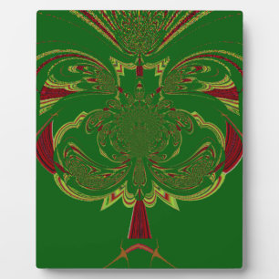 Plaque Photo Couronne verte