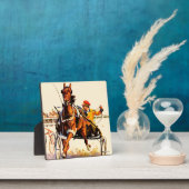 Plaque Photo Course de harnais (Insitu)