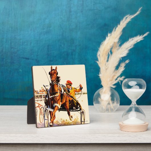 Plaque Photo Course de harnais (Insitu)