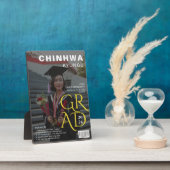 Plaque Photo Couverture du magazine photo Gardiens de diplôme (Côté)